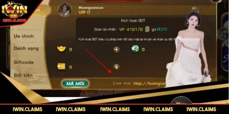 Đảm bảo đủ số dư để thực hiện rút tiền IWIN